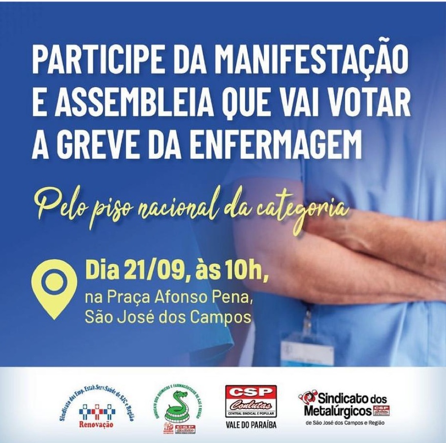 SIEMS - Tá na Mídia: Enfermeiros do Hospital Evangélico voltam a ameaçar  greve